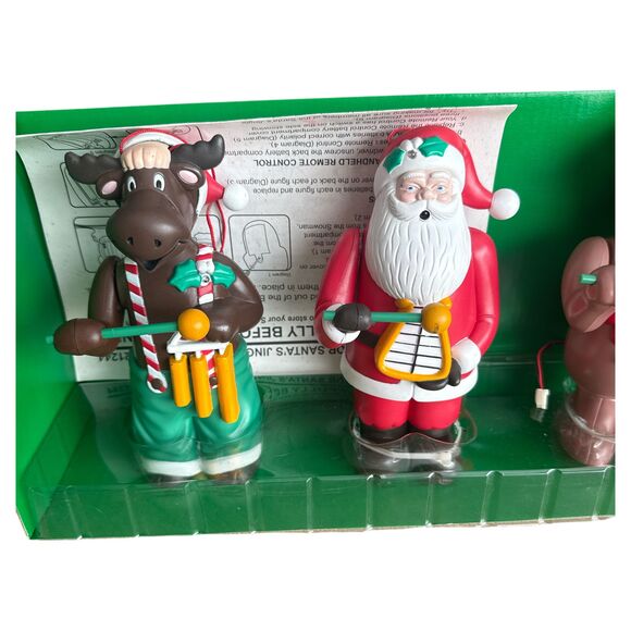 Santa's Jingle Jangle Band Remote Control Set 2005 NEW NOS Christmas Decor - Picture 3 of 10